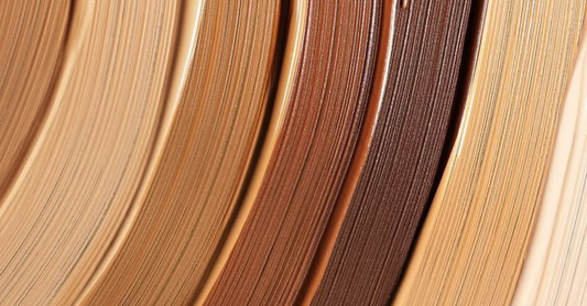 Close-up of diverse skin tones side by side, highlighting natural melanin variation and skin colour diversity for skincare.