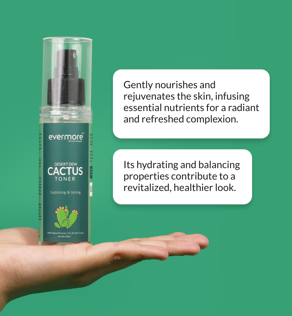India’s First Mexico-Sourced Cactus-Infused Rejuvenating Face Toner
