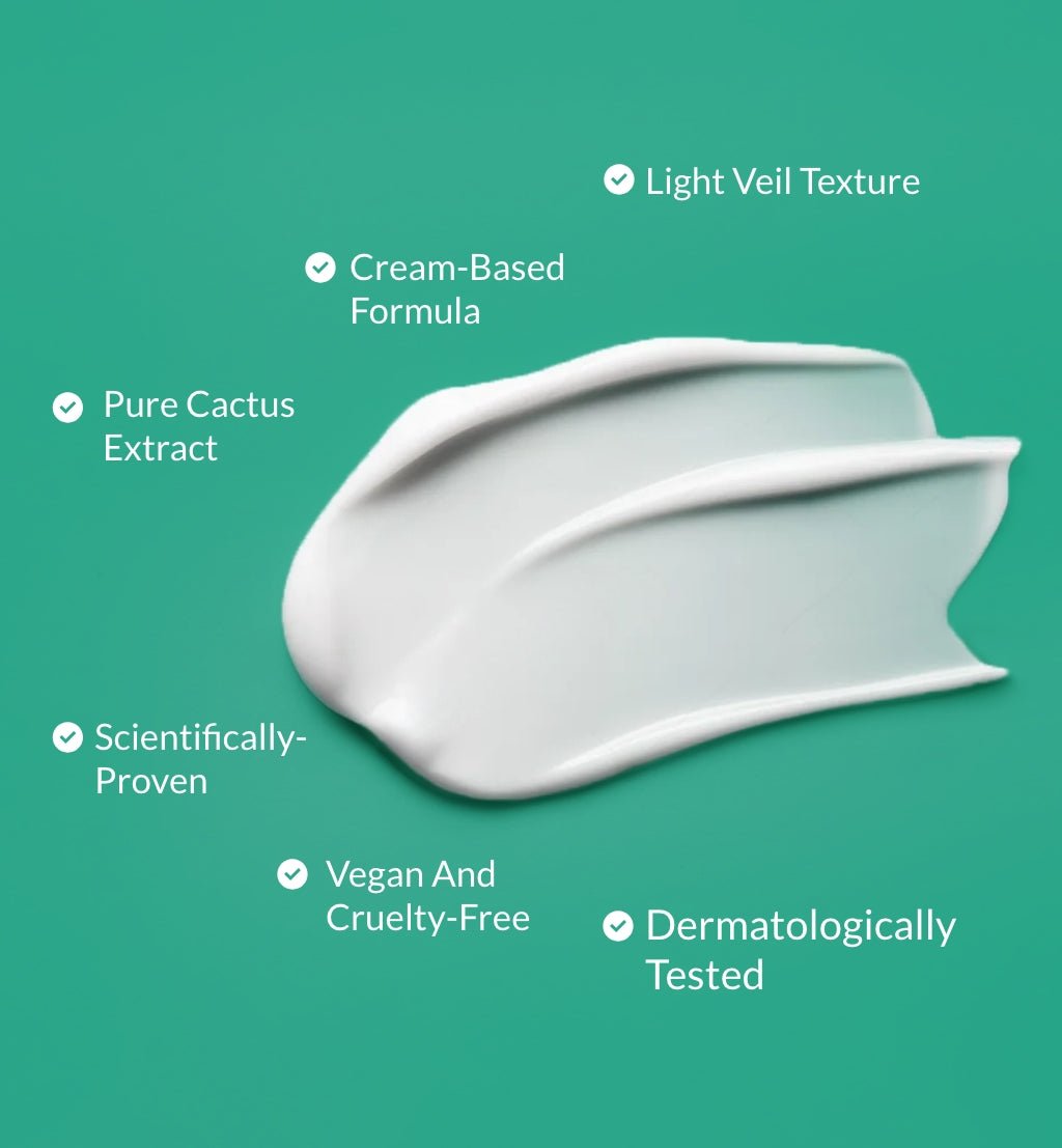 World’s First Indo-Mexican Blend of Gotu Kola and Cactus Extract Infused Night Repair Cream