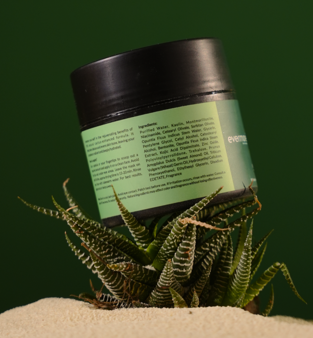 India’s First Mexico-Sourced Cactus-Infused De-Tan Face Mask