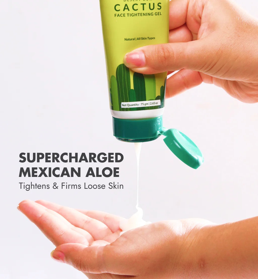 India’s First Mexican Cactus-Infused Skin Tightening Gel Cream