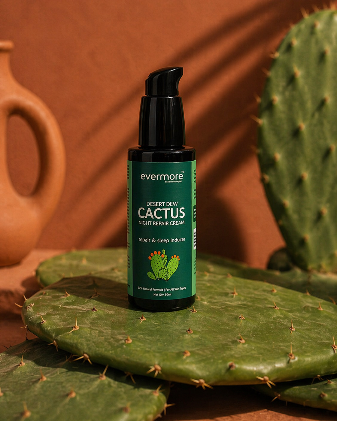 nopal cactus night repair cream