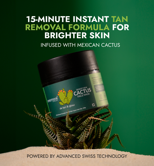 India’s First Mexico-Sourced Cactus-Infused De-Tan Face Mask